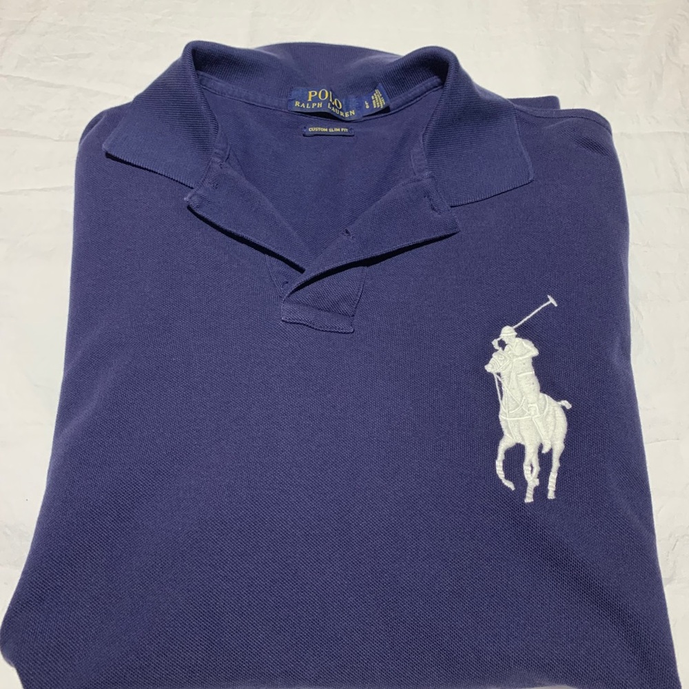 Large Ralph Lauren Mesh Polo